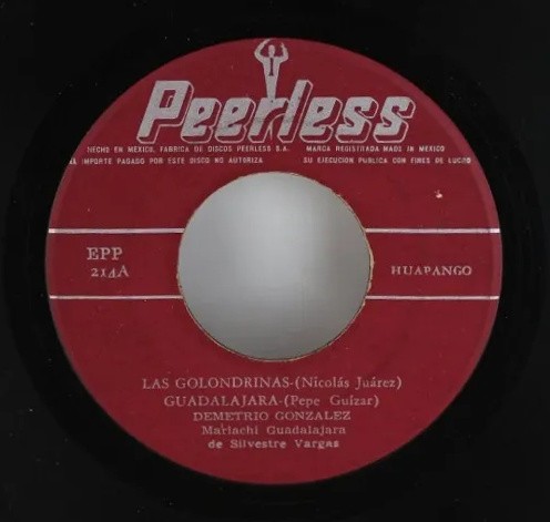 Las golondrinas / Guadalajara / Ojos tapatios / Paloma querida