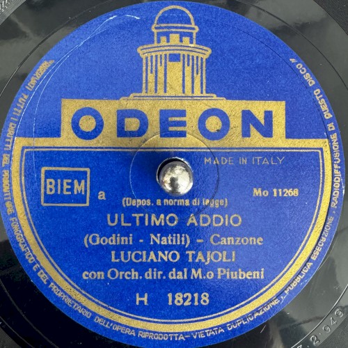 Ultimo addio / Madonna degli angeli