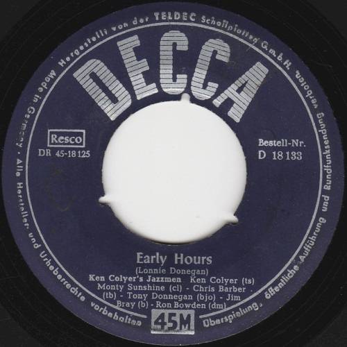 Early Hours / Cataract Rag