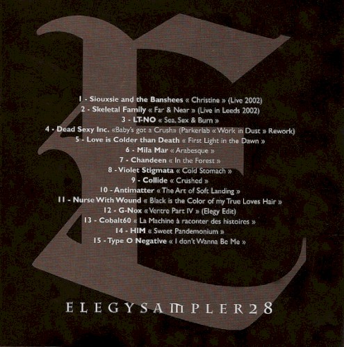 Elegy Sampler 28