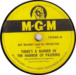 There's a Barber in the Harbor of Palermo / The Night Has a Thousand Eyes