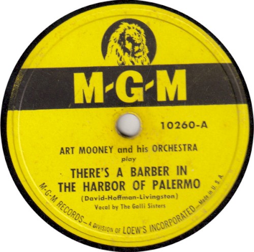 There's a Barber in the Harbor of Palermo / The Night Has a Thousand Eyes