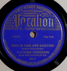 Back in Your Own Backyard / Rose Room
