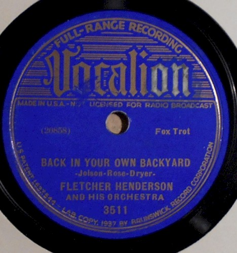 Back in Your Own Backyard / Rose Room