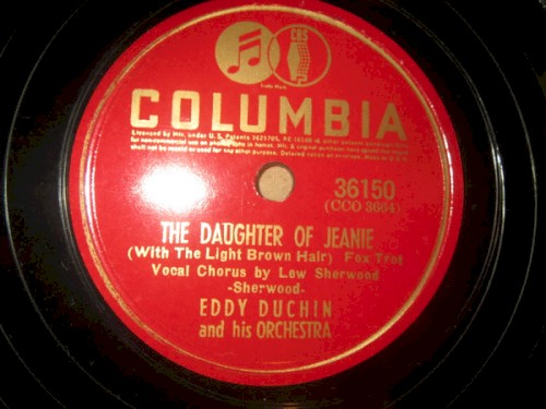 The Daughter of Jeanie (with the Light Brown Hair) / Nice Dreamin' Baby