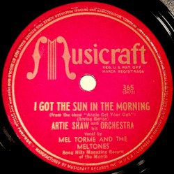 I Got the Sun in the Morning / Along With Me