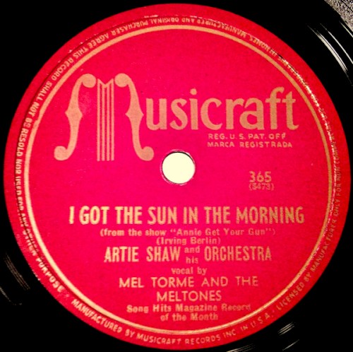 I Got the Sun in the Morning / Along With Me