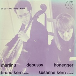 Martinu / Debussy / Honegger