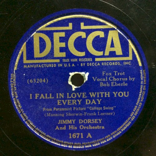 I Fall in Love With You Every Day / How'dja Like to Love Me!