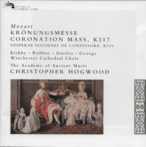 Krönungsmesse Coronation Mass, K317 / Vesperae Solennes de Confessore, K339