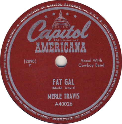 Fat Gal / Merle’s Boogie Woogie