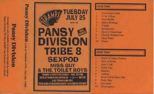 Live At Tramps, NYC, July 25, 1995