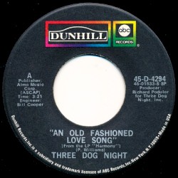 An Old Fashioned Love Song
