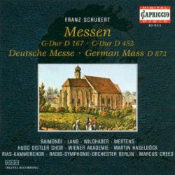 Messen G-Dur und C-Dur, Deutsche Messe