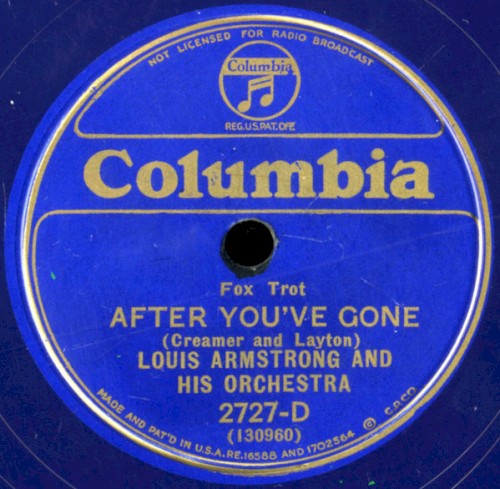After You’ve Gone / When You’re Smiling (The Whole World Smiles with You)