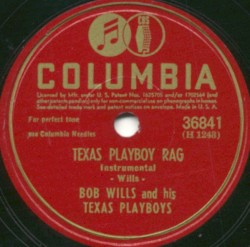 Texas Playboy Rag / Silver Dew on the Blue Grass Tonight