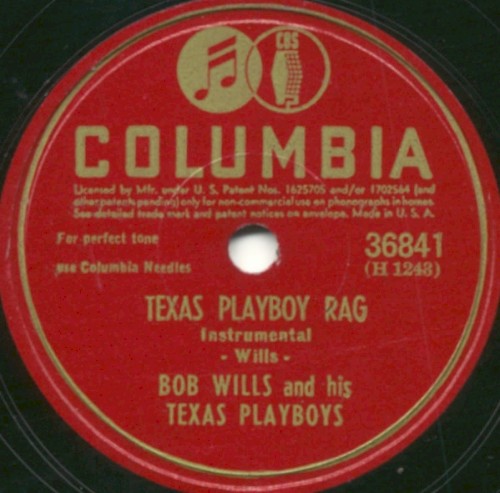 Texas Playboy Rag / Silver Dew on the Blue Grass Tonight