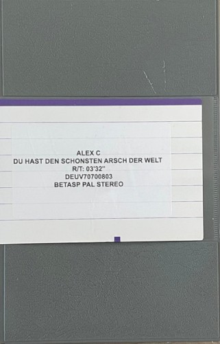 Du Hast Den Schönsten Arsch Der Welt