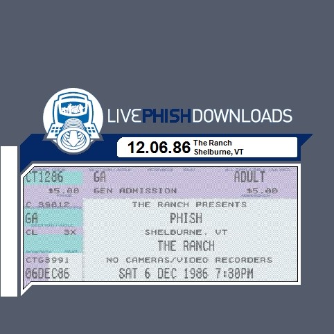 1986-12-06: The Ranch, Shelburne, VT, USA