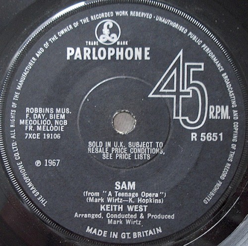 Sam (From “A Teenage Opera”)