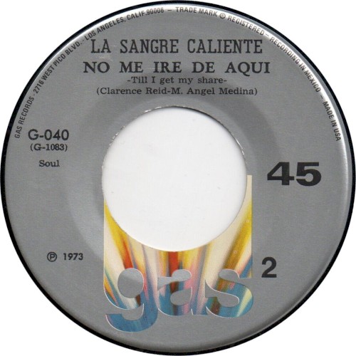 Quemadita / No Me Ire de Aqui