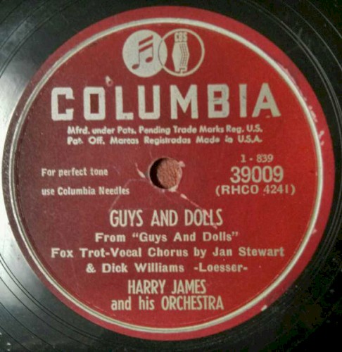 Guys and Dolls / I'll Know