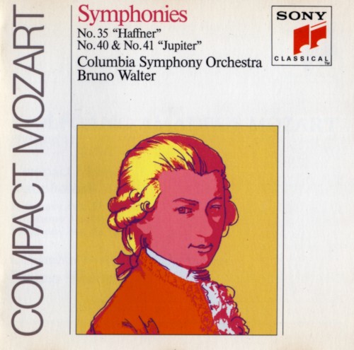 Symphonies nos. 35 "Haffner", 40, 41 "Jupiter"