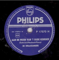 Aan de muur van 't oude kerkhof / Tabé, m'n schat