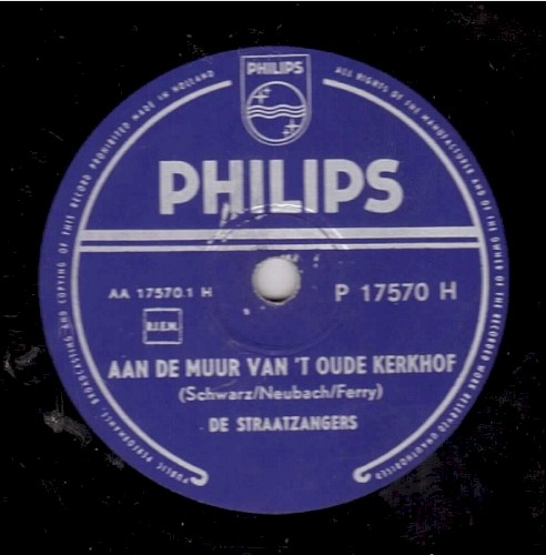 Aan de muur van 't oude kerkhof / Tabé, m'n schat