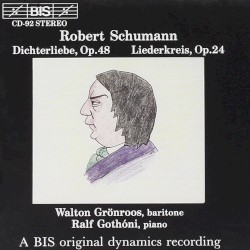 Dichterliebe, op. 48 / Liederkreis, op. 24