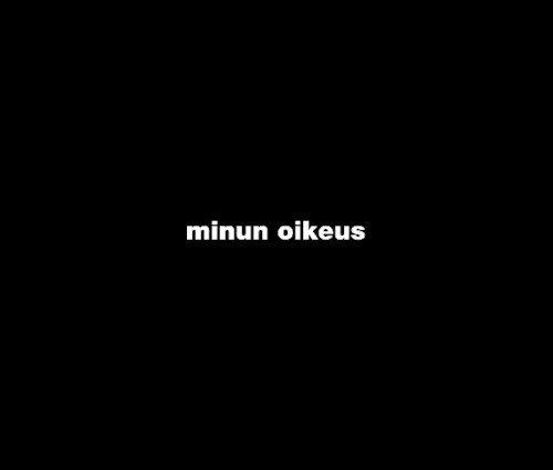 Minun oikeus