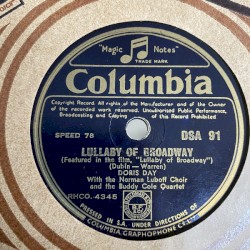Lullaby of Broadway / With a Song in My Heart