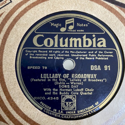 Lullaby of Broadway / With a Song in My Heart