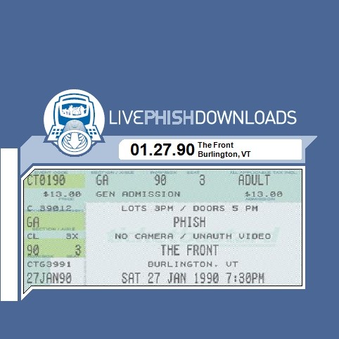 1990-01-27: The Front, Burlington, VT, USA