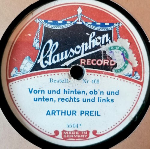Vorn und hinten, ob’n und unten, rechts und links / Mädel, bist du 1000 Wochen alt