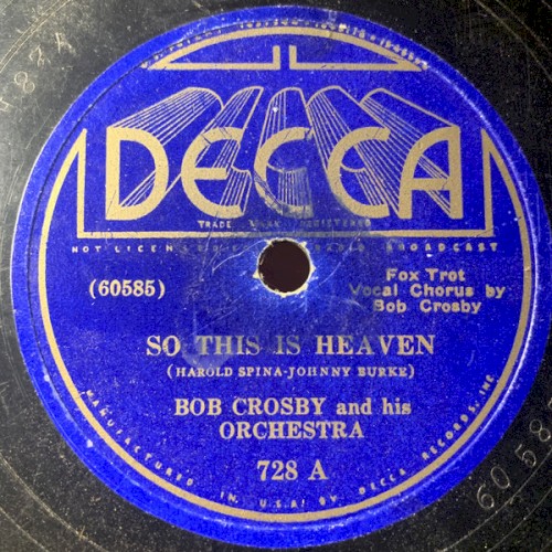 So This Is Heaven / I Don't Want to Make History