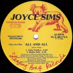 (You Are My) All and All