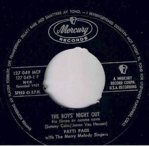 The Boy's Night Out / Three Fools