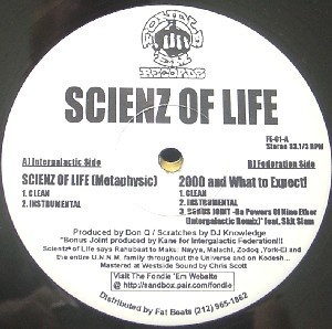 Scienz of Life (Metaphysic)