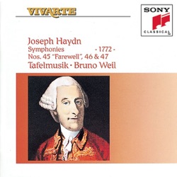 Symphonies nos. 45 “Farewell”, 46 & 47