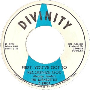 First, You've Got to Recognize God / I'm Going Home