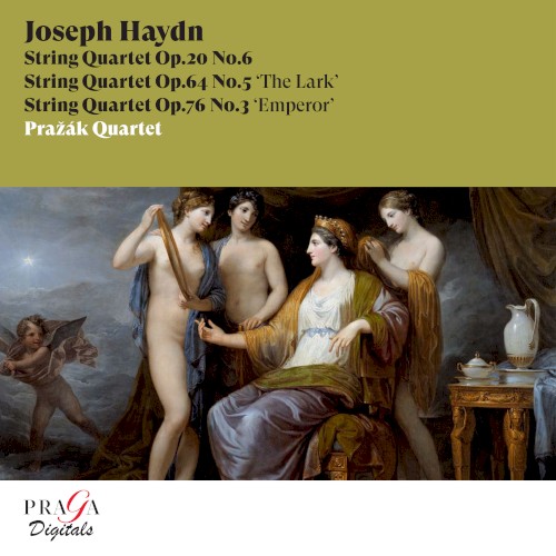 String Quartets, op. 20 no. 6, op. 64 no. 5 "The Lark", op. 76 no. 3 "Emperor"