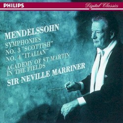 Symphonies no. 3 "Scottish" / No. 4 "Italian"