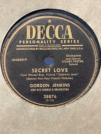 Secret Love / Theme From "Seven Dreams"
