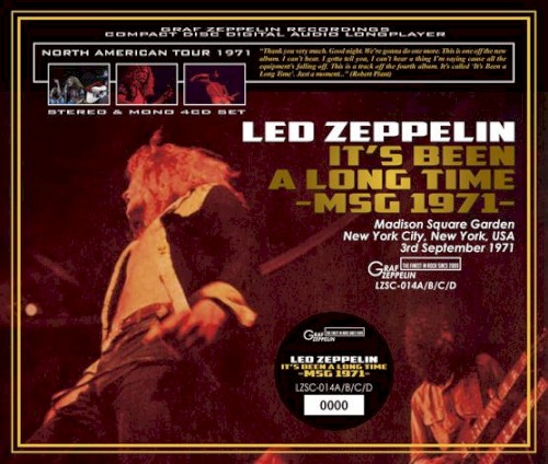 It’s Been a Long Time –MSG 1971–