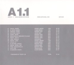 Raster-Noton: Archiv 1.1