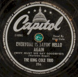 (Get Your Kicks on) Route 66 / Everyone Is Saying Hello Again (Why Must We Say Goodbye?)