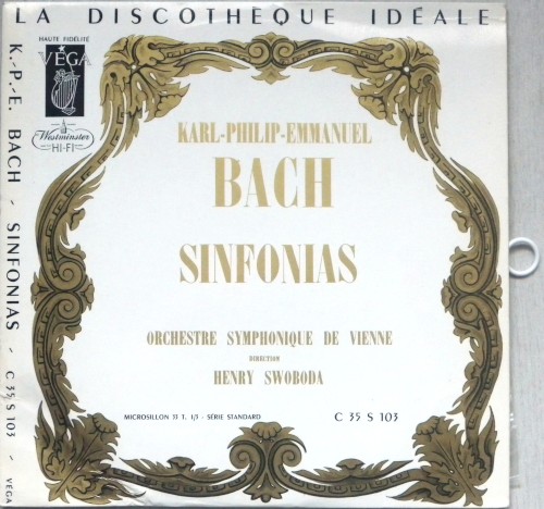 Sinfonias en ut et en ré