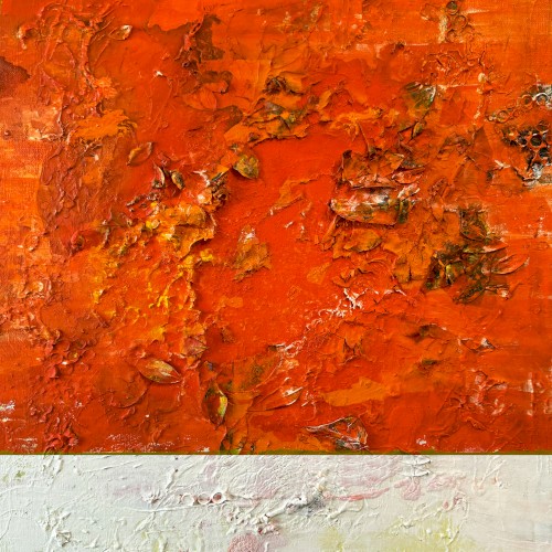 Upward, Everything Blushes Orange
