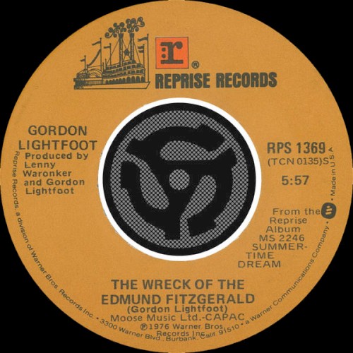 Wreck of the Edmund Fitzgerald / The House You Live In [Digital 45]